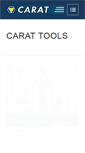 Mobile Screenshot of carat-tools.dk