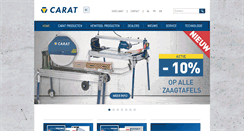 Desktop Screenshot of carat-tools.com