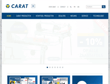 Tablet Screenshot of carat-tools.com